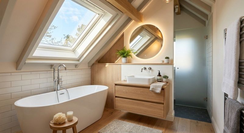 Attic Bathroom Remodeling in Morrow County, OH