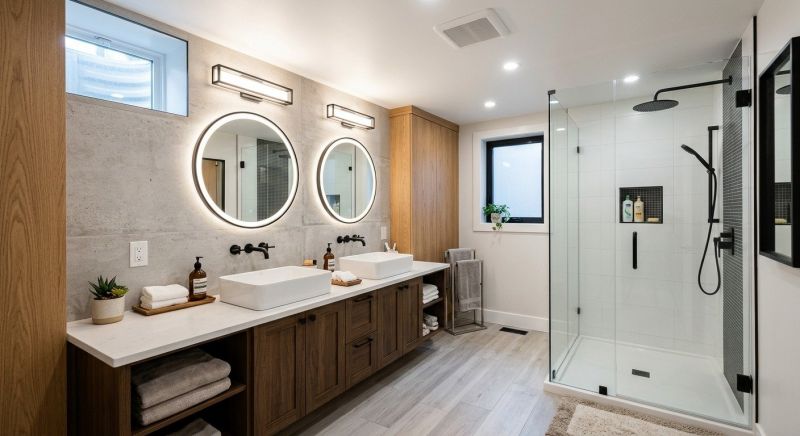 Basement Bathroom Remodeling in Morrow County, OH