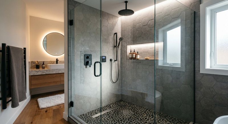 Granite Shower Installation in Morrow County, OH