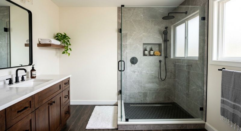 Tub To Shower Conversion in Bellville, OH